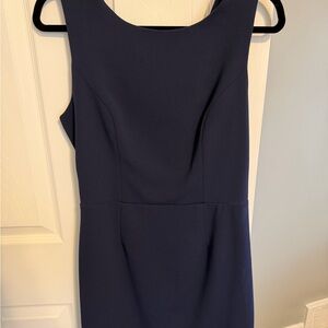 Betsey Johnson Elegant Navy Midi Dress